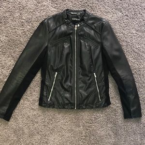 Express faux leather jacket